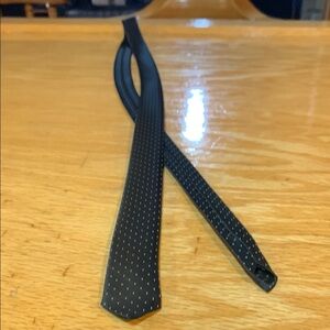Black Polka Dot Necktie